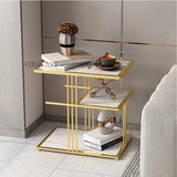 Elegance Look Coffee Table 3 -Tier Coffee Table Living Room Sofa Side Table