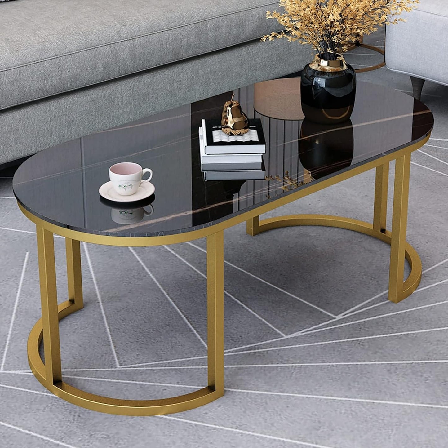 Ove Shape Center Table  versatile elegant Style Living Room Table