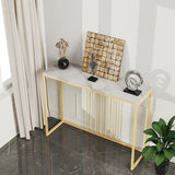 Narrow Rode Console Table Entryway Living Room Table