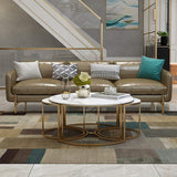 3 pieces Round Center Table Set For Living Room table