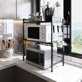 Double Shelf Metal Oven Rack Kitchen Organizer
