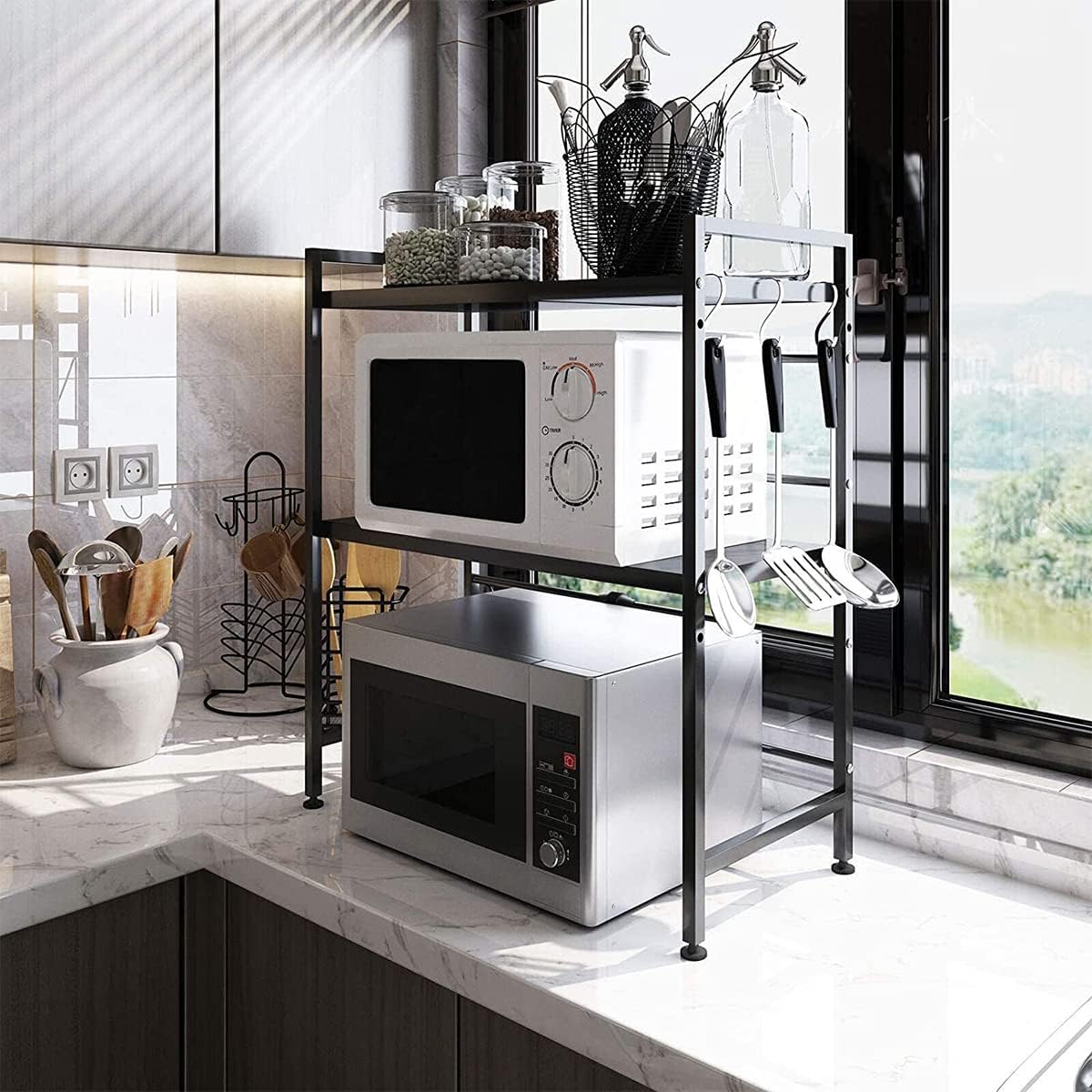 Double Shelf Oven Rack – Metal Furniture