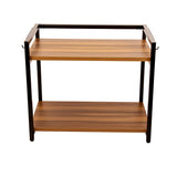 2 Shelf Oven Rack Kitchen Organizer Metal Frame