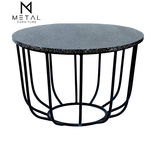 Round Curve Rode Based Center Table Living Room Table