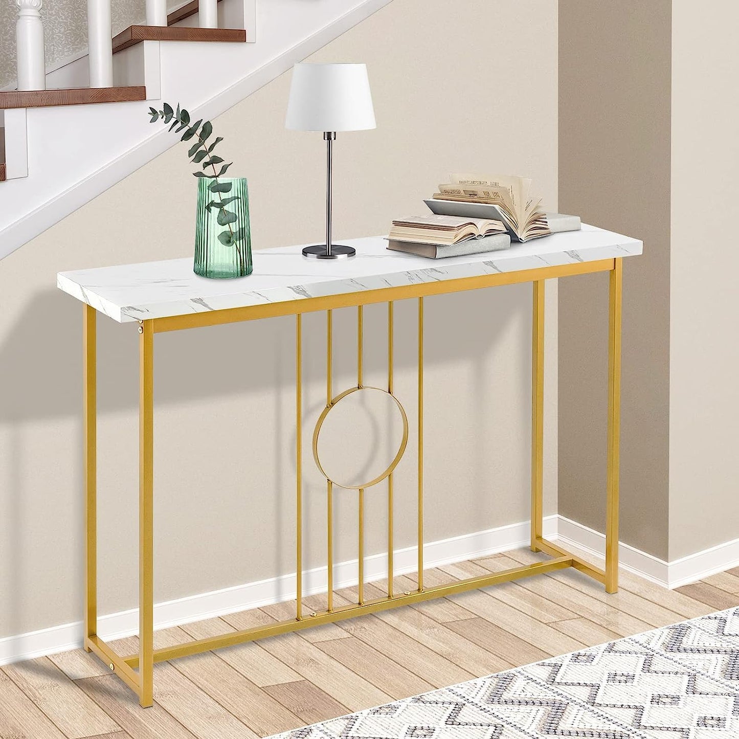 Center Ring Console Table – Metal Furniture

