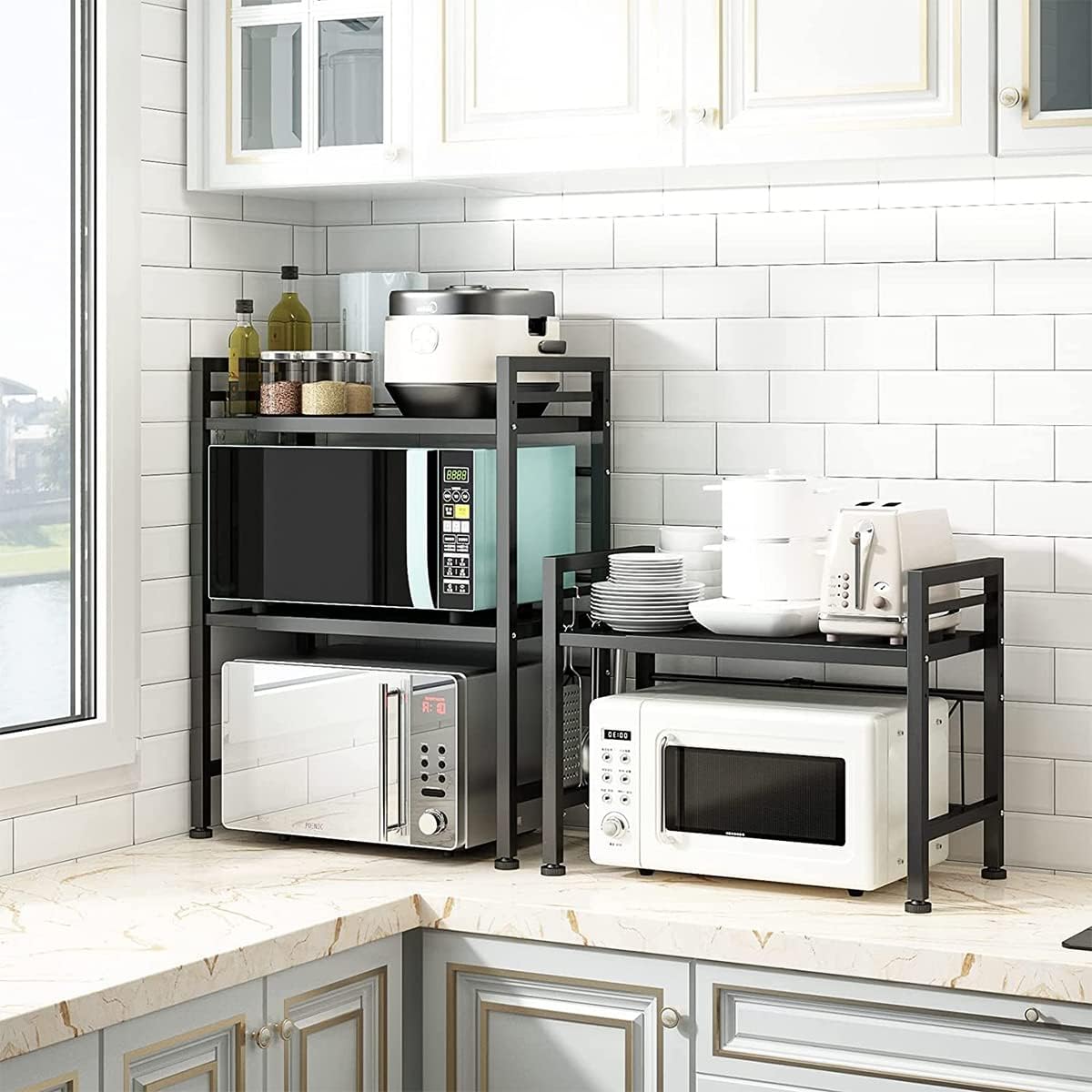Double Shelf Oven Rack – Metal Furniture