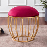 Rode Based Ottoman Stool For Living room