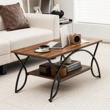 2 Tier Modern Center Table Luxury Living Room Table