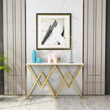 W Model Based Console Table Modern Design Elegant Look Design