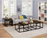 3 pieces Center Table Set Modern Look Living Room Table