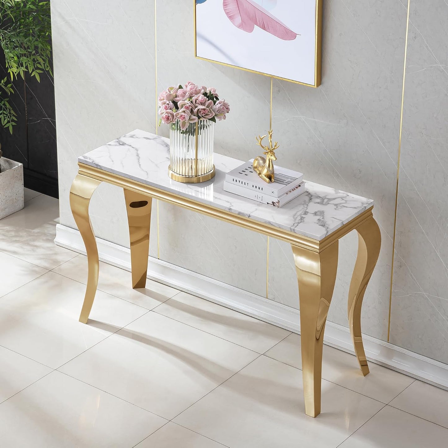Viatorial Legs Console Table – Metal Furniture