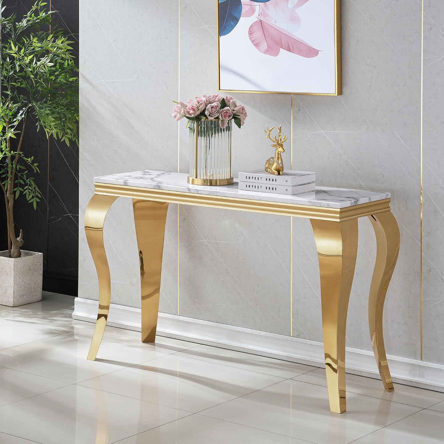 Viatorial Legs Console Table – Metal Furniture