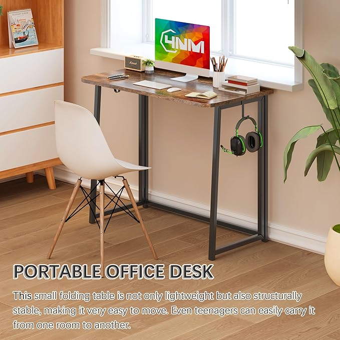 Metal Furniture 3Step Desk, a smart and functional office desk with a quick fold design for efficient workspace setup.