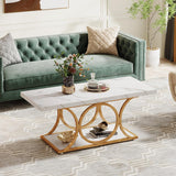 Center Ring Square Center Table Living Room Table