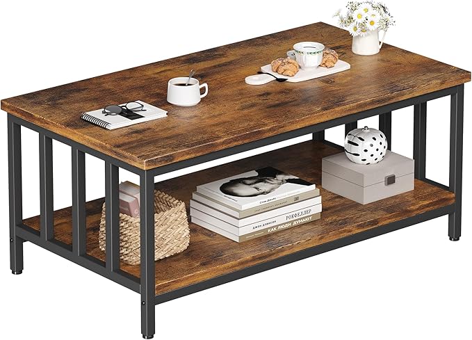 Wooden Center Table – Compact, Functional, and Elegant Coffee Table for Daily Use, Perfect for Homes, Offices, and Guest Spaces