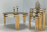 Round Center +  round Nesting Table Set (3 Pcs)