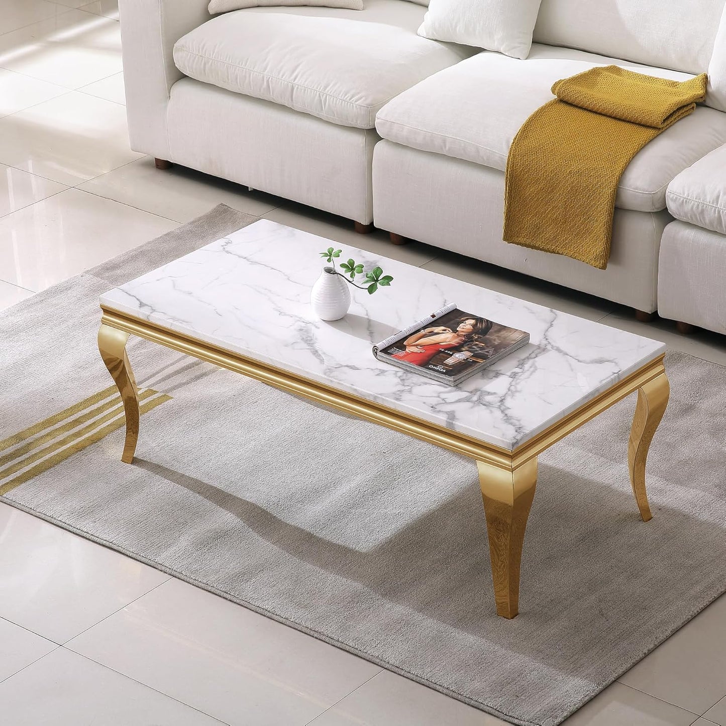 Viatorial Legs Center Table Sofa Style Modern Look table