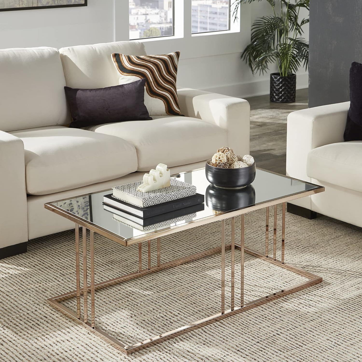 Rectangular Center Table Simple Design | Metal Living Room Furniture ...