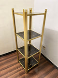 Square Shape Corner Rack Makeup Organizer Rack