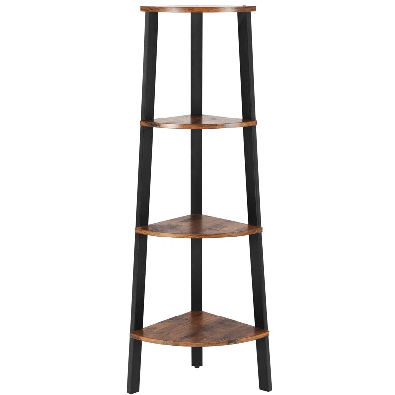 Modern 4 Tier Corner Shelf