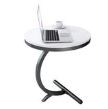 Bend Shaped Coffee Table Round Side Table Modern Style Coffee Table