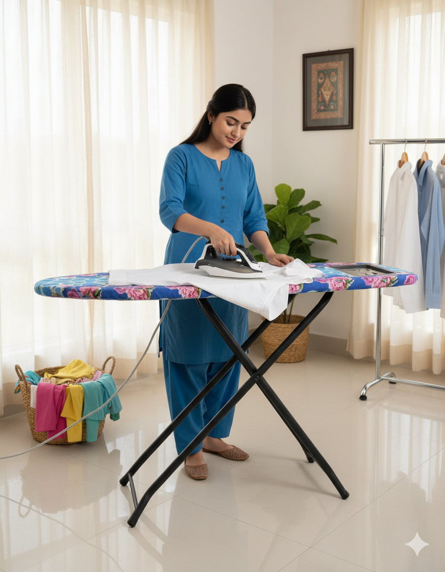 Folding Iron Stand Metal Extra Large Adjustable Unique and Multicolor design