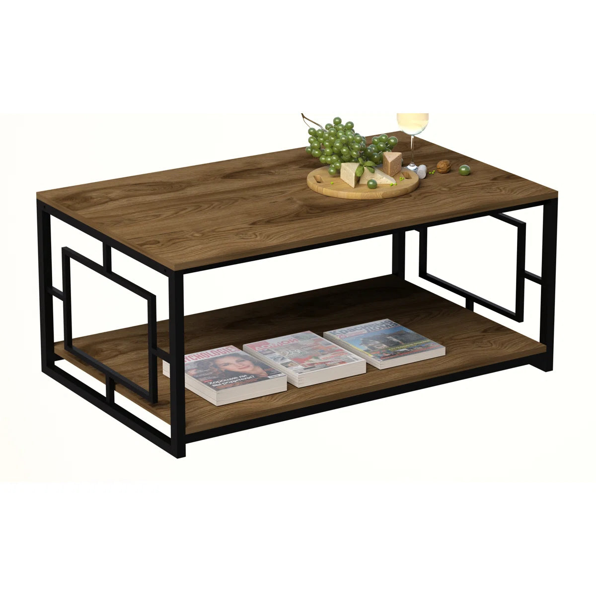 2 Shelf Center Table New & Modern Desion Elegant Look