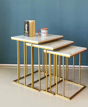 3-Piece Nesting Square Table 