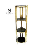 Corner Rack Rode Side Corner Rack Round Shape Wall Side Corner Rack