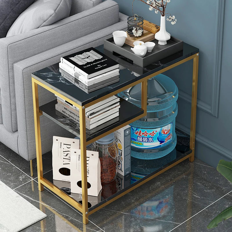 Rectangular Shelf Coffee Table 
