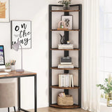Living Room Book Shelf – 5/6 Layer Corner Bookshelf