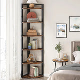 Living Room Book Shelf – 5/6 Layer Corner Bookshelf