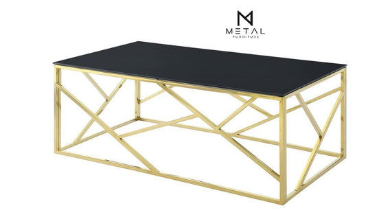 Multiple Rode Based Center Table Marble Texture Top