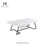 Best Rectangular Center Table – Marble Texture Sheet for Living Room and Bedroom Furniture