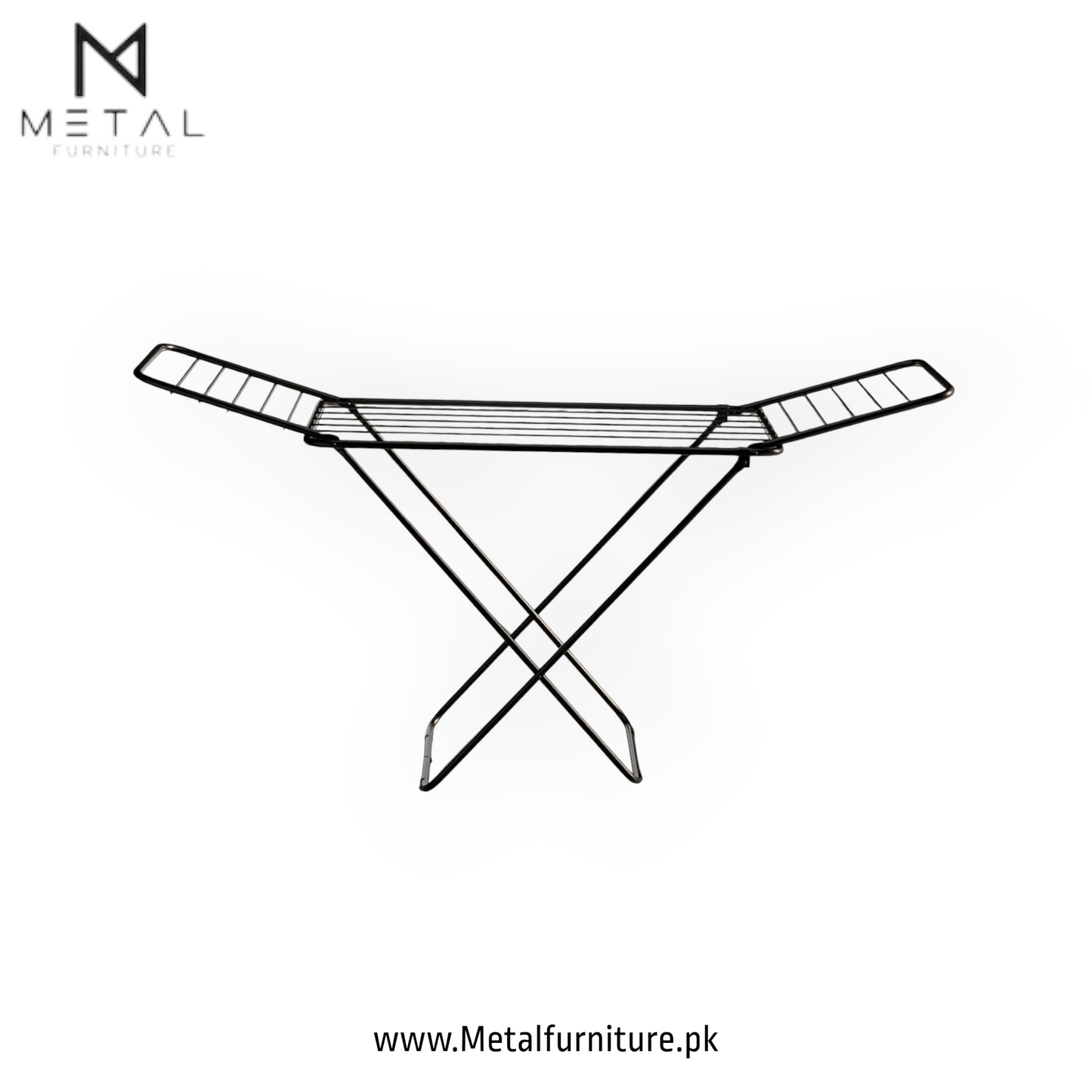 “Foldable Cloth Drying Stand – Lightweight, Weather-Resistant, Portable Laundry Rack with Strong Metal Frame for Indoor & Outdoor Use, Perfect for Clothes, Towels, and Daily Laundry Needs.”