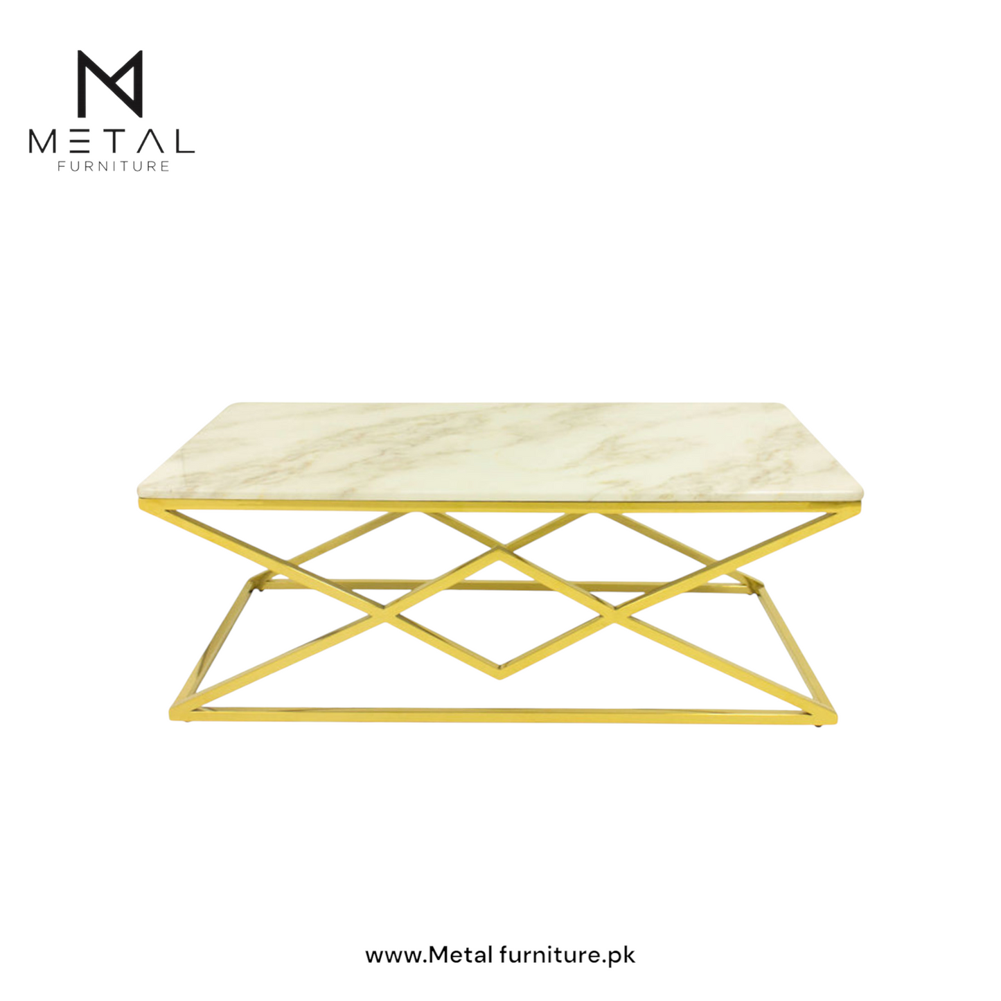 Designer Wooden Marble Center Table