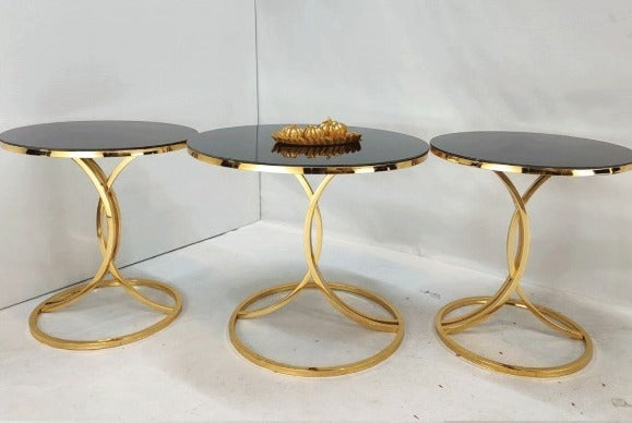 Simple and Unique Design Nesting Table - Metal Furniture