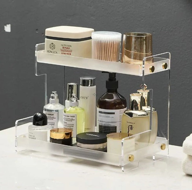 The Stylish Queen Acrylic Unbreakable Cosmetic Organizer 👑