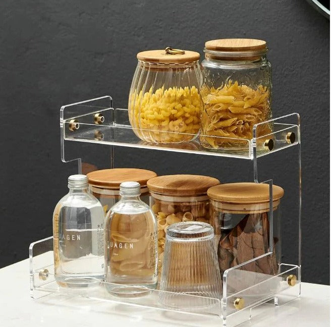 The Stylish Queen Acrylic Unbreakable Cosmetic Organizer 👑