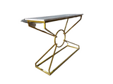 Center Ring Console Table Elegant Luxury Style Console
