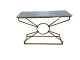 Center Ring Console Table Elegant Luxury Style Console