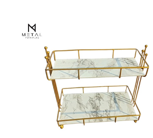 New Modern Stylish 2 Layer Makeup Organizer Cosmatic Rack