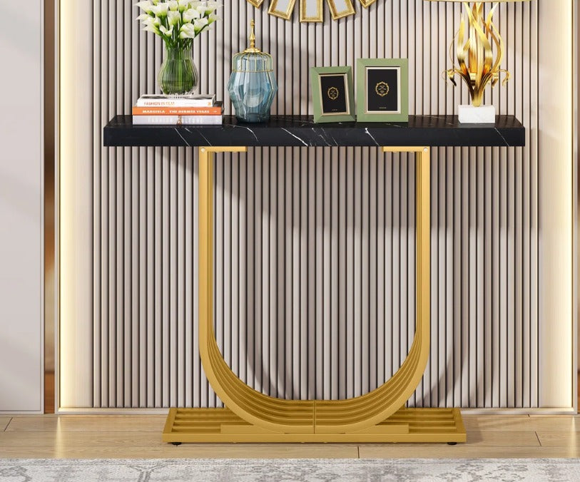 U shape Console Table Attractive & Decent Look For Hall Way & Living Room