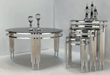 Round Center +  round Nesting Table Set (3 Pcs)