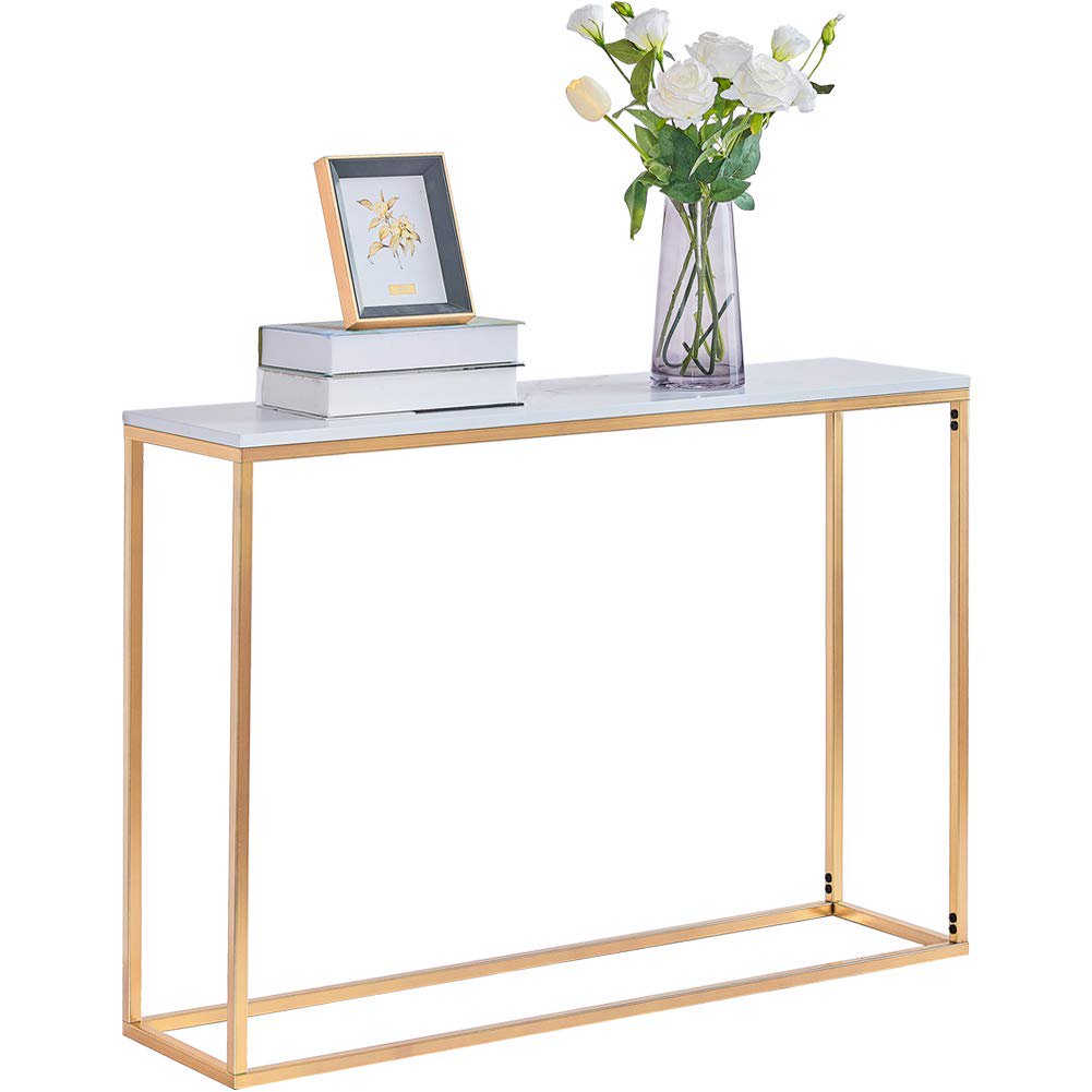 Simple Narrow Rode Console Table Living Room Table