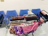 Folding Cloth Drying Stand Laundry Organization