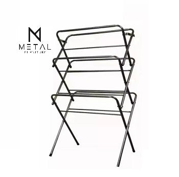 K Shape Cloth Drying Stand Rust Proof Cloth Stand
