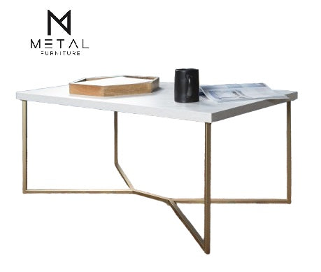 V Shape Rode Based Center Table – Metal Furniture
