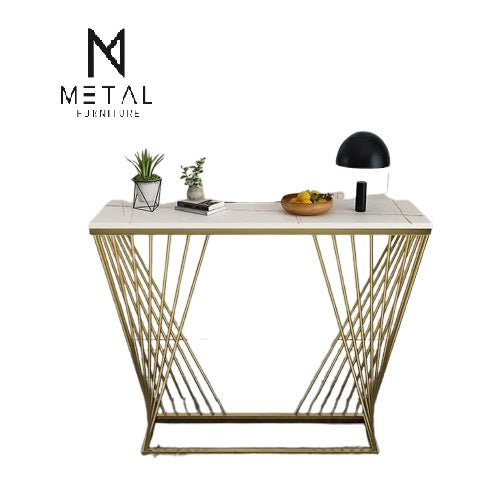 Minimalist Entryway Console Table Luxury style Table