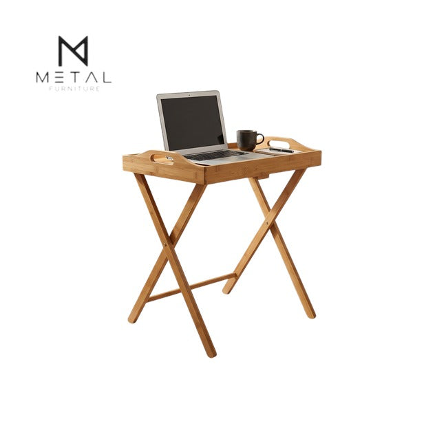 Light Beech Wood Table | Single Wooden Top Table | Light Natural Beech Finish for Home & Office